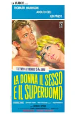 Póster de La donna, il sesso e il superuomo