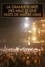 Jérôme Anthony interpreta a Self en La grande soirée des mille et une nuits de Maître Gims