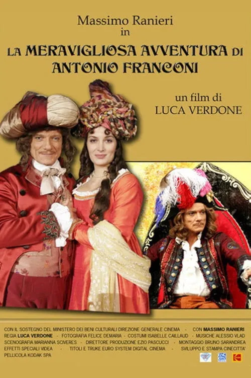 Póster de la película La meravigliosa avventura di Antonio Franconi