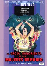 Portada de La orgía sangrienta de las mujeres demonio