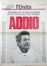 Mario Capanna interpreta a Self en L'addio a Enrico Berlinguer