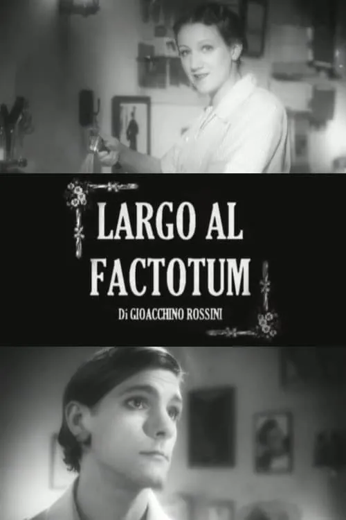 Póster de la película Largo al factotum