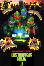 Ernie Reyes Jr. interpreta a Keno en Las tortugas ninja II: El secreto de los mocos verdes