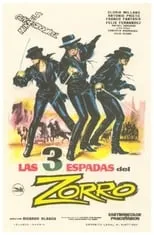 Alfonso Rojas es Captain Gonzalez en Las tres espadas del Zorro