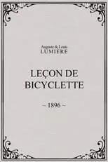 Película Leçon de bicyclette