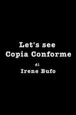 Película Let's See Copia Conforme