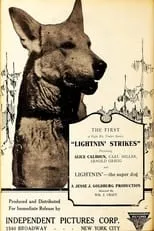 Lightning the German Shepard dog interpreta a Lightnin' - the Super Dog en Lightnin' Strikes