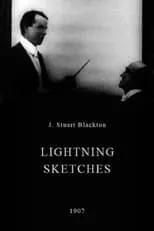 J. Stuart Blackton es Cartoonist en Lightning Sketches