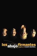 Poster de Los abajo firmantes