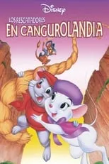 Eva Gabor en la película Los rescatadores en Cangurolandia