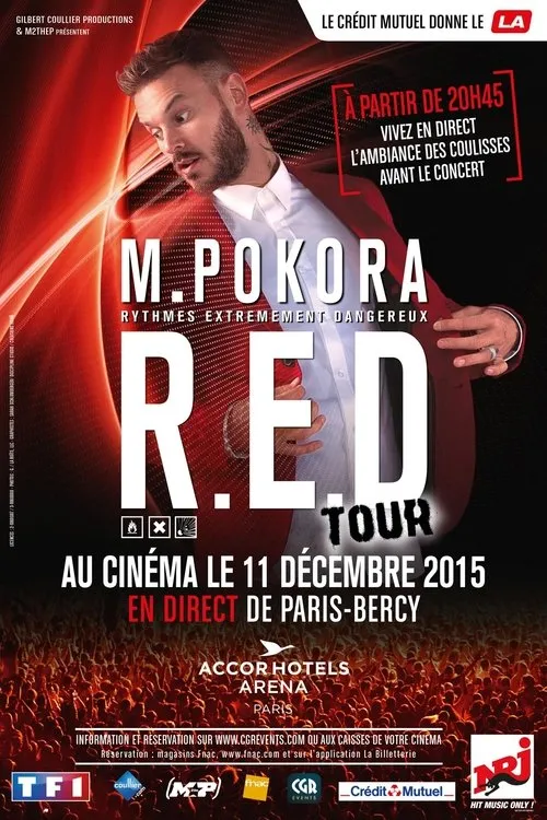 Póster de la película M Pokora -  Red Tour