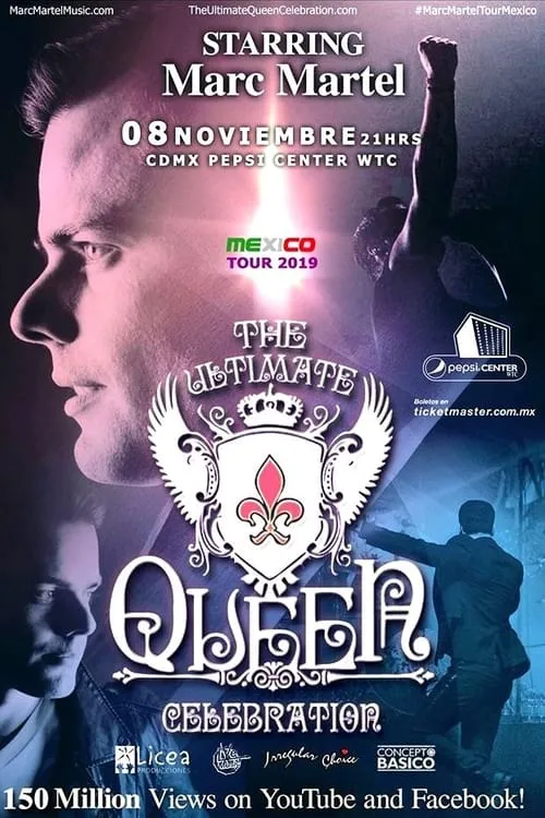 Póster de la película Marc Martel + Symphonic Queen - Live in Mexico