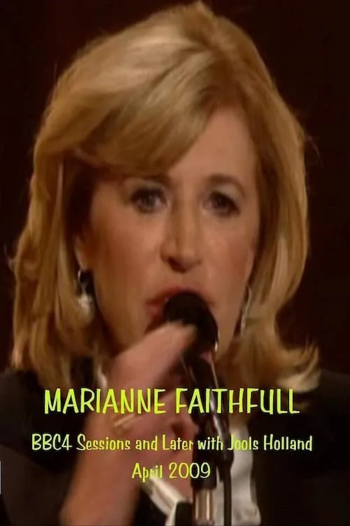 Marianne Faithfull interpreta a  en Marianne Faithfull - BBC 4 Sessions