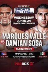 Vaughn Alexander es Self en Marques Valle vs. Damian Sosa