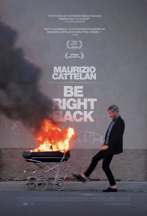 Póster de la película Maurizio Cattelan: Be Right Back