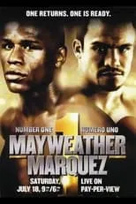 Póster de la película Mayweather vs. Marquez