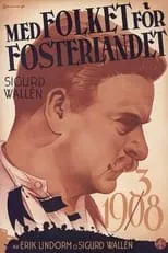 Póster de Med folket för fosterlandet