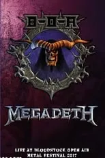 Dave Mustaine interpreta a Lead Vocals/Guitar en Megadeth Bloodstock 2017