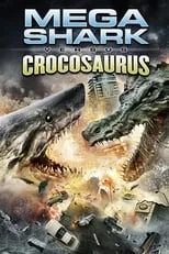 Megatiburón contra crocosaurio portada