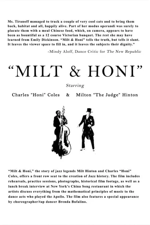 Charles 'Honi' Coles interpreta a himself en Milt & Honi