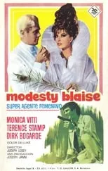 Película Modesty Blaise, superagente femenino