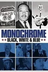 Poster de Monochrome: Black, White & Blue