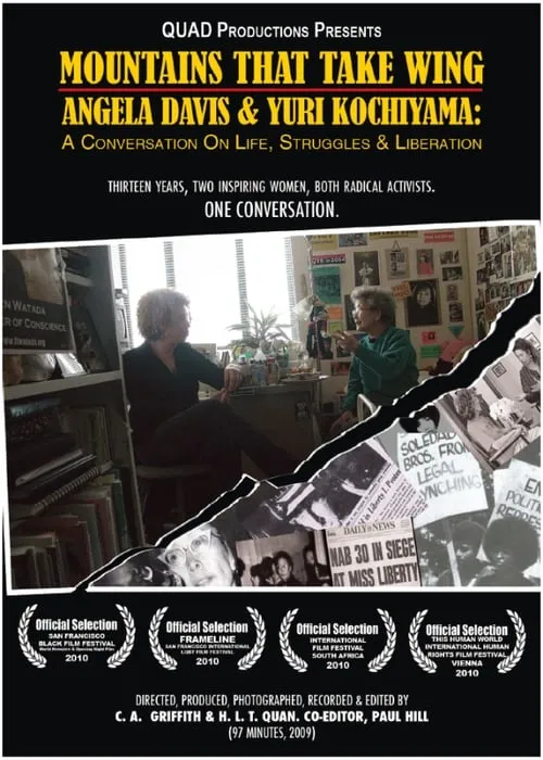 Póster de la película Mountains That Take Wing: Angela Davis & Yuri Kochiyama- A Conversation on Life, Struggles, and Liberation