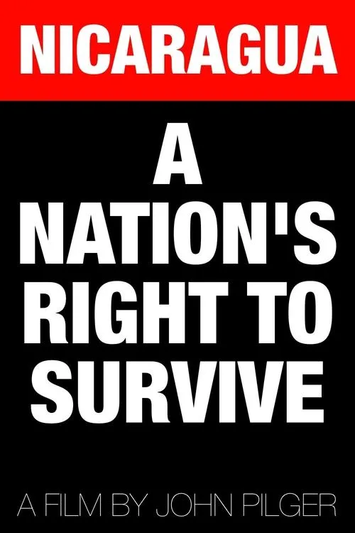 Póster de la película Nicaragua: A Nation's Right to Survive