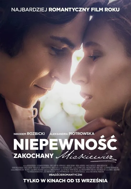 Póster de la película Niepewność. Zakochany Mickiewicz