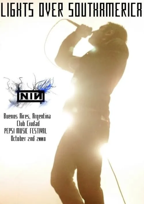 Poster de Nine Inch Nails - Lights Over South America