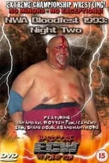 Brian Knighton interpreta a Axl Rotten en NWA Bloodfest • Night Two