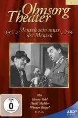 Heinz Lanker interpreta a Pastor Petersen en Ohnsorg Theater - Mensch sein muß der Mensch