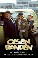 Henki Kolstad interpreta a Mester Hansen en Olsenbanden og Data-Harry sprenger verdensbanken