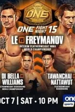 Poster de la película ONE Fight Night 15: Le vs. Freymanov - Películas hoy en TV