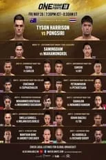 Chanajon PK.Saenchai es Self en ONE Friday Fights 18: Harrison vs. Pongsiri