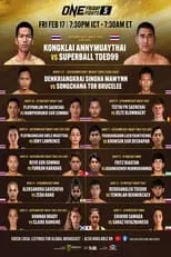 Kongklai AnnyMuayThai es Self en ONE Friday Fights 5: Kongklai vs. Superball