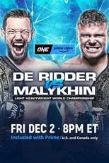 Poster de la película ONE on Prime Video 5: De Ridder vs. Malykhin - Películas hoy en TV