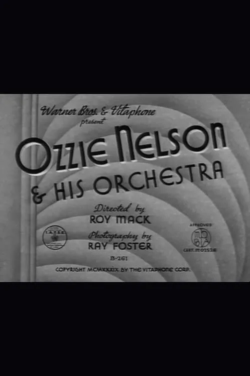 Póster de la película Ozzie Nelson & His Orchestra