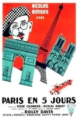 Póster de la película Paris en cinq jours