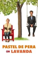 Poster de Pastel de pera con lavanda