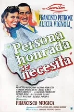 Película Persona honrada se necesita