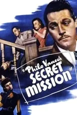 Portada de Philo Vance's Secret Mission