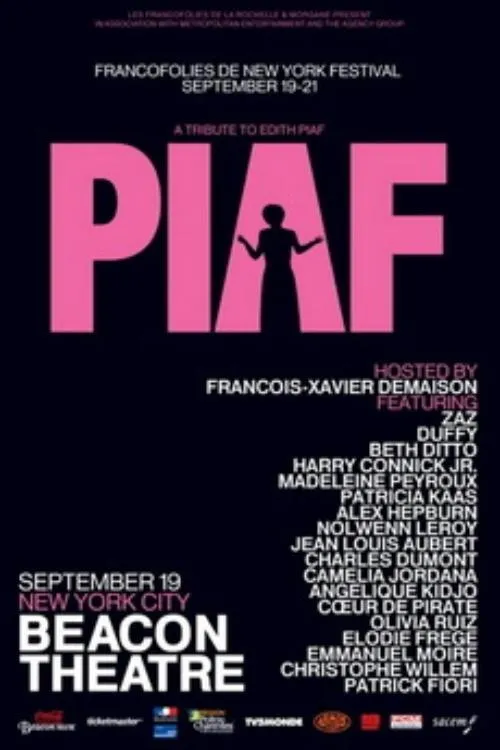 Charles Dumont interpreta a Self en Piaf, Hymnes à la Môme au Beacon Theatre, New York