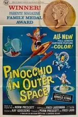 Portada de Pinocchio in Outer Space