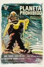 Frankie Darro interpreta a Robby the Robot (interior) (uncredited) en Planeta prohibido