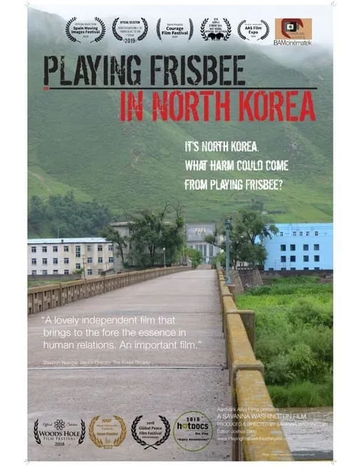 Poster de Playing Frisbee in North Korea