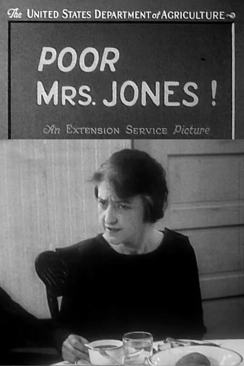 Póster de la película Poor Mrs. Jones