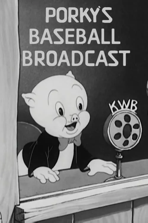 Póster de la película Porky's Baseball Broadcast