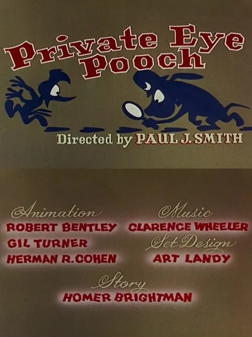 Póster de la película Private Eye Pooch