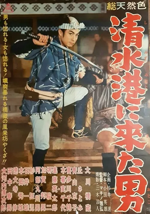 Póster de 清水港に来た男